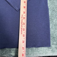 Vintage L.L. Bean River Driver Shirt Mens Medium Made in USA Navy Wool Henley