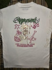 Represent Clo Motley Crue Frankenstein Shirt Men’s XL White Band Tee Without You