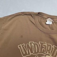 Underdog Shirt Mens XL Brown American Apparel Since 1964 Retro Cartoon TV Y2K
