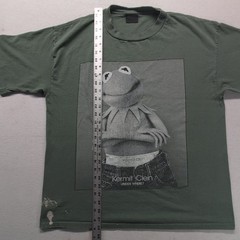 Vintage 90s Kermit Clein Under Where Shirt XL Changes Muppets Single Stitch USA