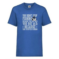 Fishing Fish Trout Old Novelty T Shirt Various Colours And Sizes