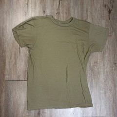 Lot of 6 Skilcraft Military Short Sleeve T Shirt Medium Coyote Brown Polyester