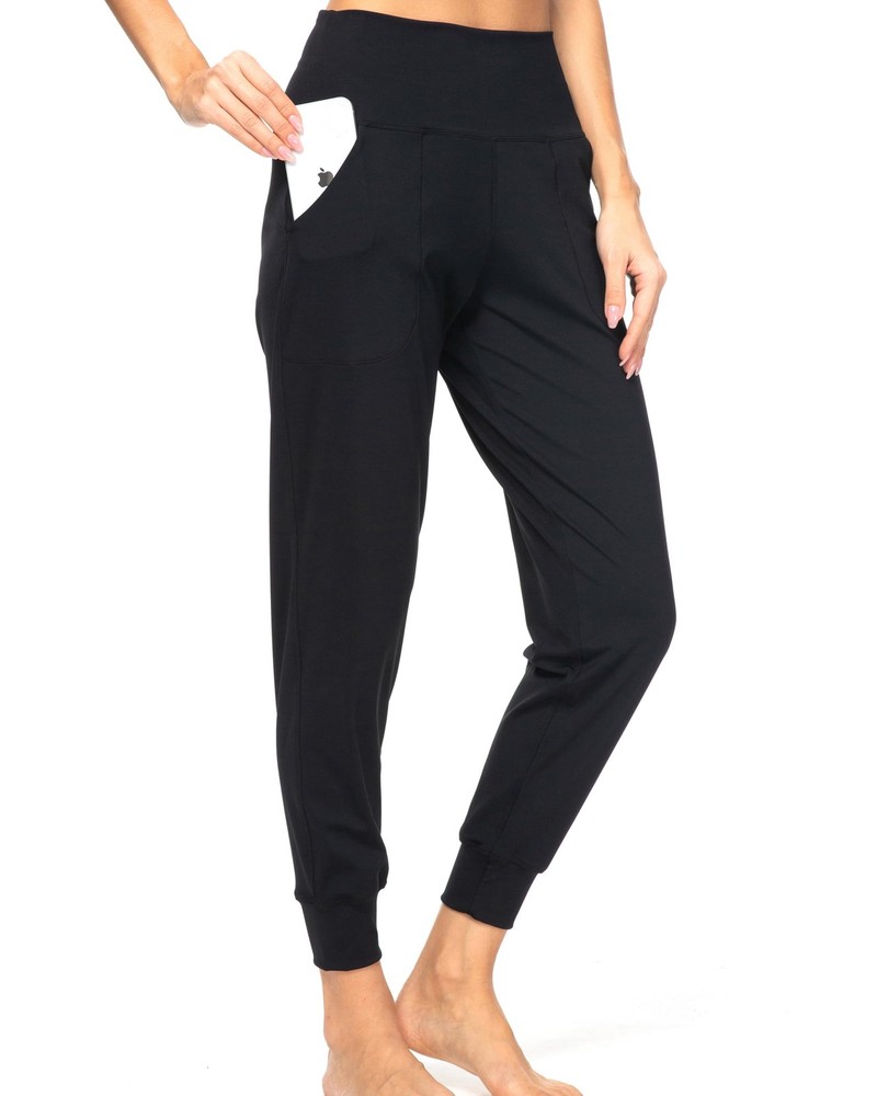 Womens Joggers with Pockets High Waisted – Soft Lightweight Athletic Workout …