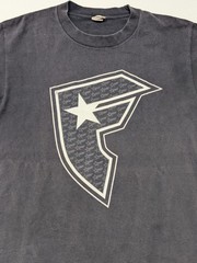 Famous Stars & Straps black graphic t-shirt, brand’s iconic “F” logo Size S