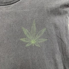 Vintage Weed Tee Shirt Mens L Black Sleeveless Mary Juanita Graphic Sexy Girl