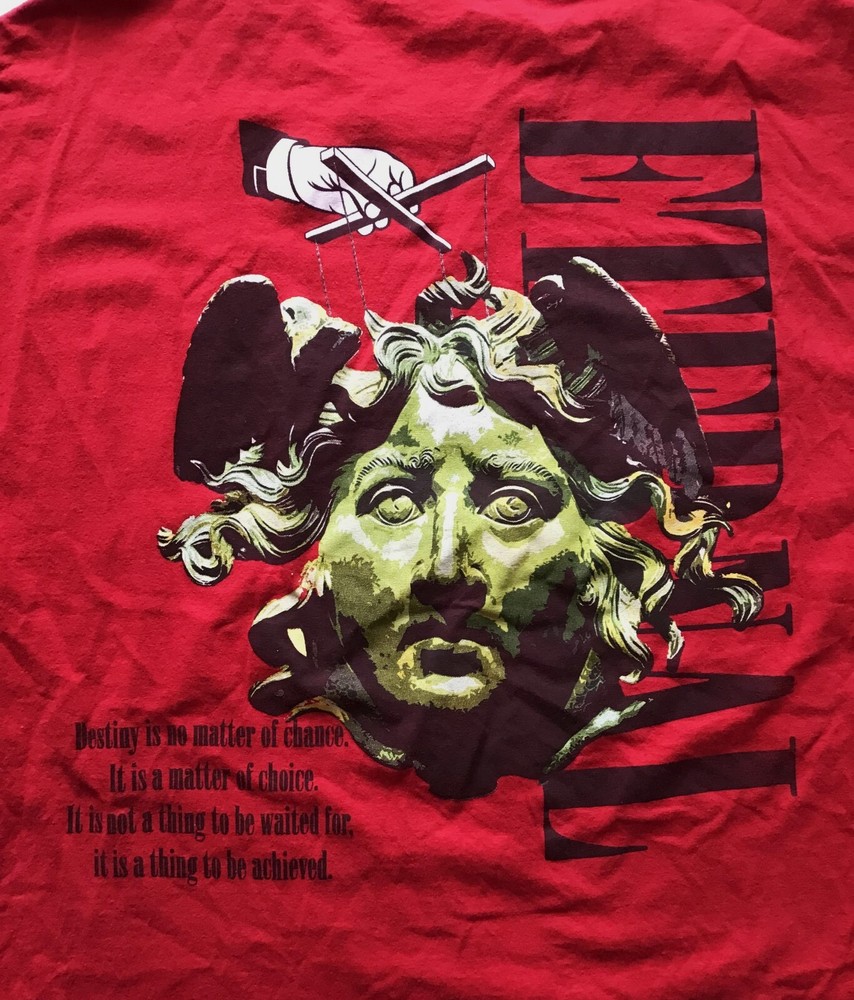 Fashion Nova Men Eternal Puppet Master T-Shirt, Red, Size Medium