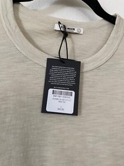 NWT Buck Mason Men’s Tee Enamel Slub 100% Cotton Curved Hem T shirt
