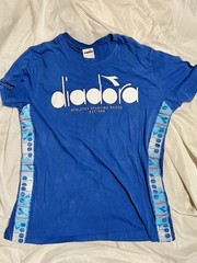 Vintage DIADORA Blue T- Shirt Men’s L