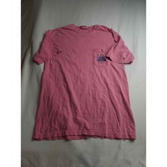 Live Oak Brand Pink Puppy Besties Pocket T-Shirt Comfort Colors Mens Medium