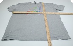 Next Level Apparel Spokane Pride 2022 Graphic T-Shirt XL Grey T0501
