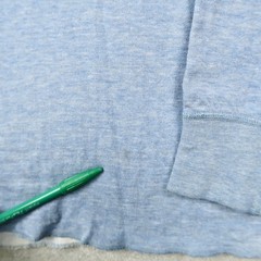 Vintage 80s LL Bean River Drivers Shirt Mens M Blue Henley Long Sleeve Made USA