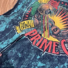 Vintage Thrashed Tank Shirt Mens Large USA Made Distressed 90s Hawaii Prime Cuts