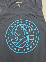 Hang Ten Tank Top Mens Medium Blue Graphic.#42375