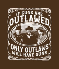 T-Shirt S to 2XL 3XL – THREE STOOGES OUTLAWS – HUMOR FUNNY MOE CURLY SHEMP LARRY