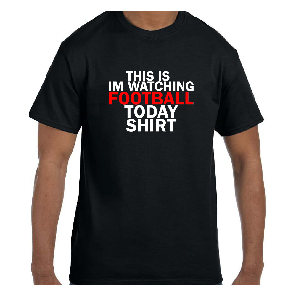 Funny Humor Tshirt This Is Im Watching Football Today Shirt Short or Long Sleeve