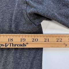 Vintage MOSSIMO Short Sleeve Box Logo T-Shirt Mens Medium Gray Made in USA 90s