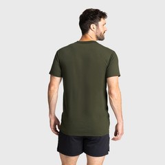 Soffe Men’s 3 Pack USA Poly/Cotton Military Tee, OD Green, Large