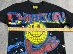 Chinatown Market x Smiley Originals Mens M Black Screen Print Graphic Tee Shirt