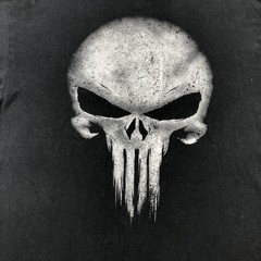 Marvel Punisher Shirt Mens 2XL Skull Graphic Tee Comic Book Superhero T-Shirt