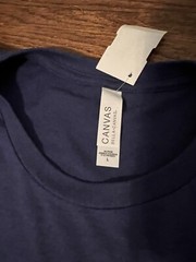 Costco Spam Canvas Bella+Canvas Promotional Maui T-Shirt Size Large Blue