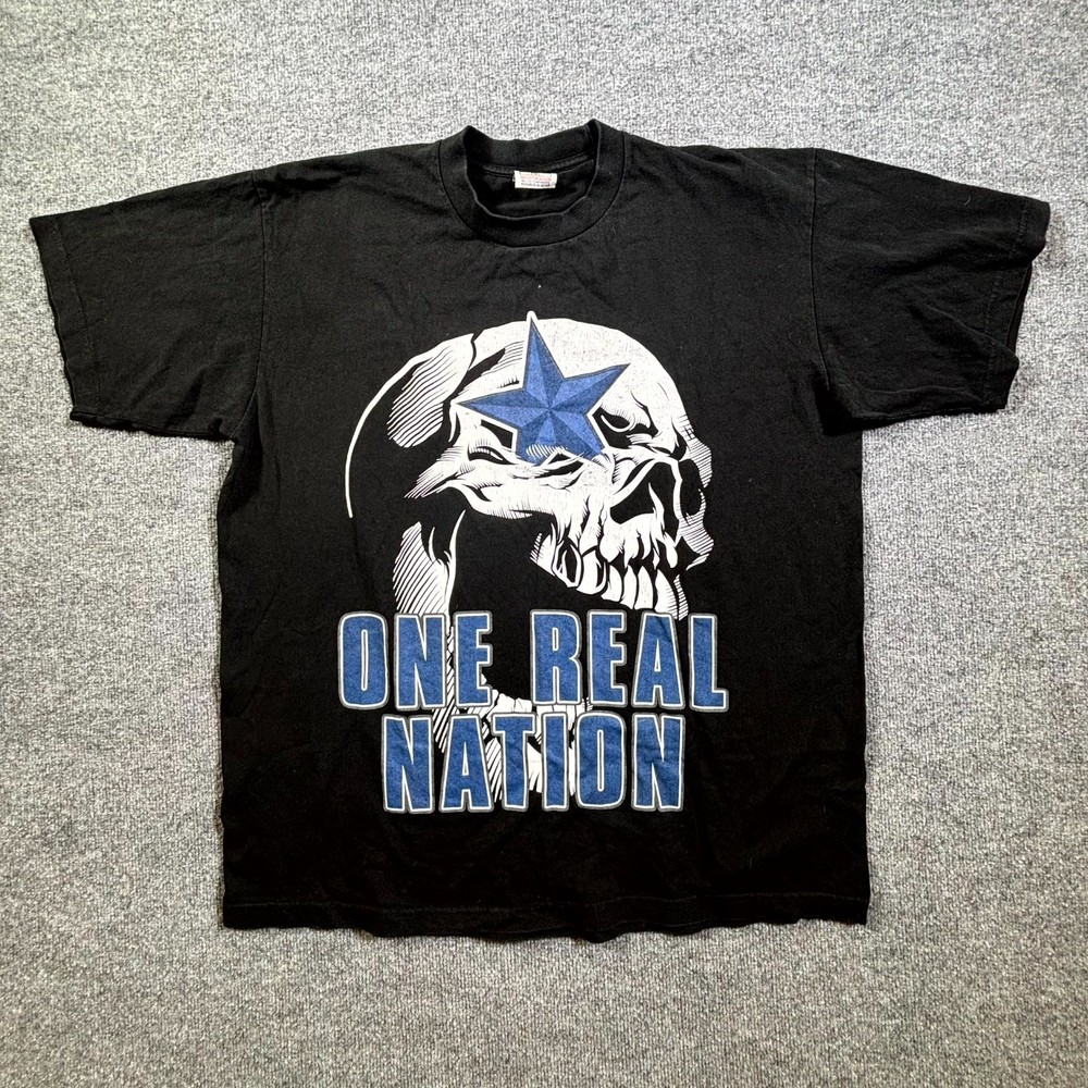 Pro 5 Super Heavy T-Shirt Men 2XL Black One Real Nation Graphic Streetwear Skate