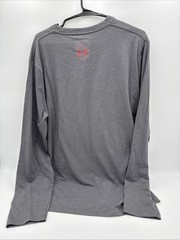 Under Armour Wounded Warrior Project Long Sleeve T-shirt Large Gray And Red