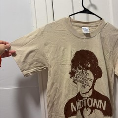 Vintage Midtown Shirt Mens Small Hey Baby Graphic Band Tee 2004 Alternative