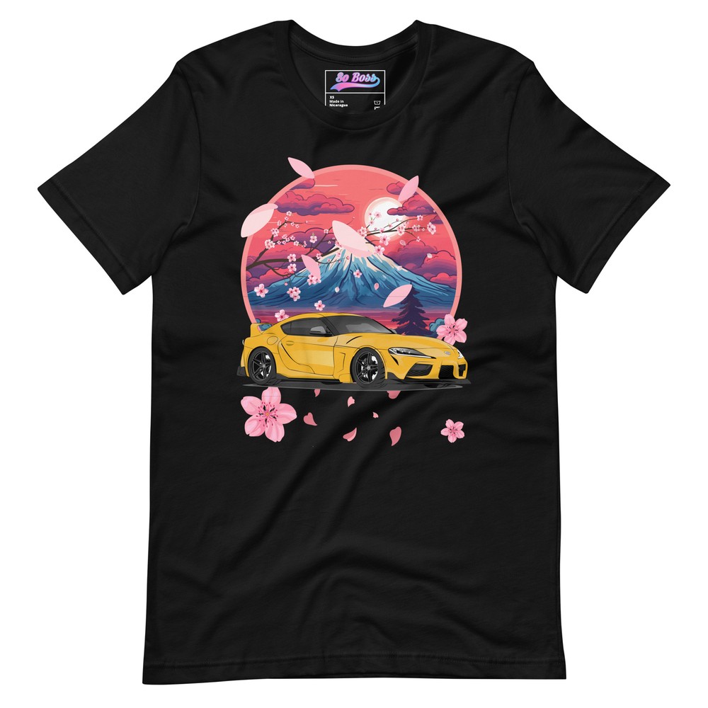 Toyota GR TRD Supra Mk5 Premium 100% Cotton Unisex T-Shirt JDM