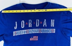 Jordan Brand Air Jordan 1985 T-Shirt Mens Sz L Red White & Blue American Flag