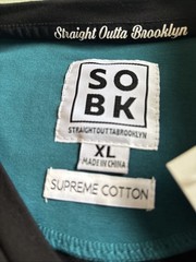 SOBK Straight Outta Brooklyn T Shirt Mens XL Flex Stretch Casual Work NWT
