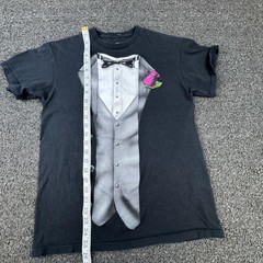 Ink Inc Tuxedo Shirt Mens Medium Black Graphic Tee Funny Formal Costume Party