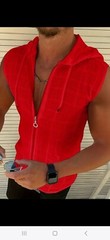 Men’s Breathable Mehs Tank Top QUICK Drying Slight Stretch V-neck Sleeveless…
