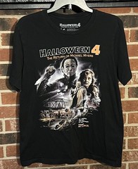 Halloween 4 Return Of Michael Myers Fright Rags Shirt Size Large L Horror OOP