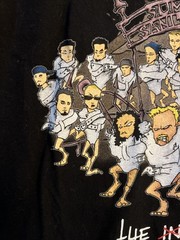 Metallica 2003 Summer Sanitarium Tour T-Shirt Vintage Y2K, Black, Size M
