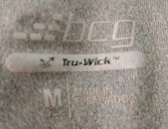 Men’s BCG Tru Wick T Shirt Medium No Pockets Gym Workout Jogging Sports Track