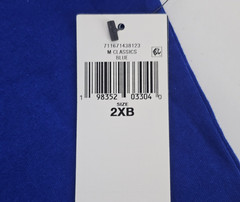 Polo Ralph Lauren RL Classic Fit T-shirt Pony Logo Mens 2XB Blue NEW