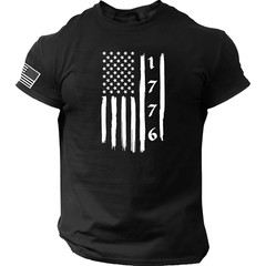 1776 American Flag Shirt, Patriotic, America, USA, Veteran, Military, Historic