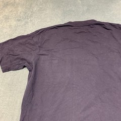 Uniqlo T-Shirt Mens Medium Navy Blue Cotton Work Graphic Casual Everyday Wear