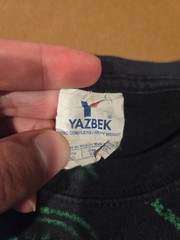 Y2K VTG AOP LIZARD Iguana Mexico Playa Del Carmen Yazbek Reptile Size XL