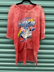 NWT Nike Men’s Tie Dye Air Max Racing T-Shirt Racing Red DR8000-657