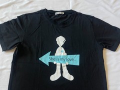 She is My Love Tee T-shirt Short Sleeve Top Pullover Apparel Valentine’s day L
