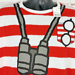 Where is Waldo Short Sleeve T-shirt Adult Unisex Size Medium NWT