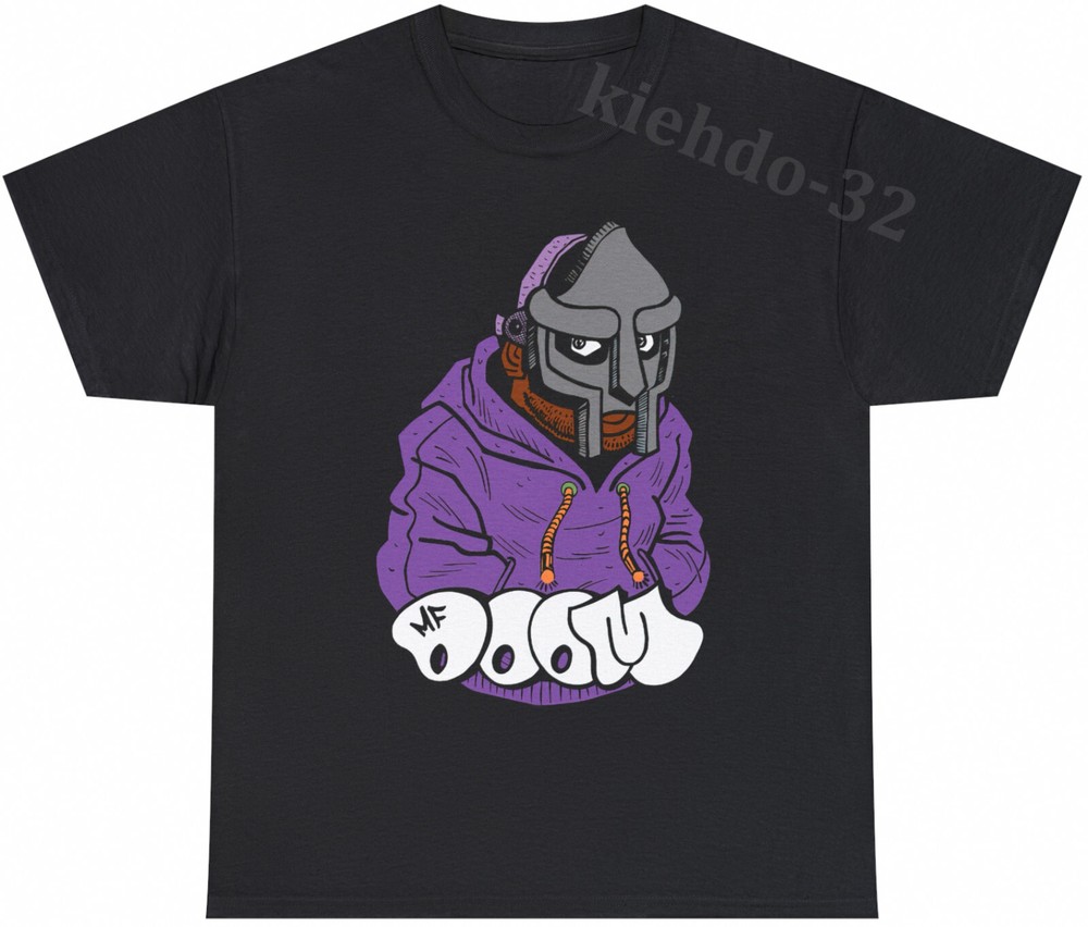 MF Doom Purple Hoodie 90s Hip Hop Rap Vintage Style S-5XL Tee Men Women Unisex