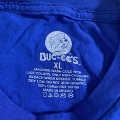 Buc-ee’s Independence Day Summer Freedom Ringing Blue T-Shirt Men’s XL