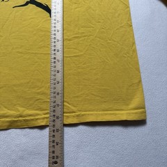FUBU Platinum Fat Albert T Shirt Mens 3XL Long Sleeve Mustard Yellow Streetwear