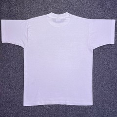 VTG 90s Common Ground Graphic Shirt Mens L White Single Stitched Dave Barnhouse