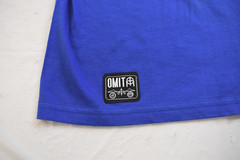 Omit Apparel Mens Streetwear Brand Animal Style Tiger Blue Shirt NWT Large