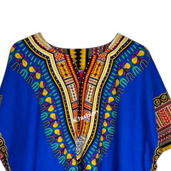 100% COTTON Unisex Dashiki Africa Tribal Print Festival Kaftans Shirt Blouse Top