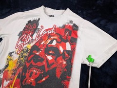 Star Wars C Life Group Sith Lord Darth Maul T-Shirt AOP Logo White Men’s Large