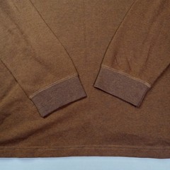 St. John’s Bay Long Sleeve Waffle Knit Thermal Shirt Men’s Size 5XLT Monk Brown